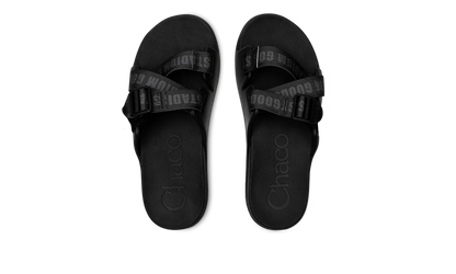 Men's Chillos Slide "Stadium Goods x Chaco - Blackout" JCH199787