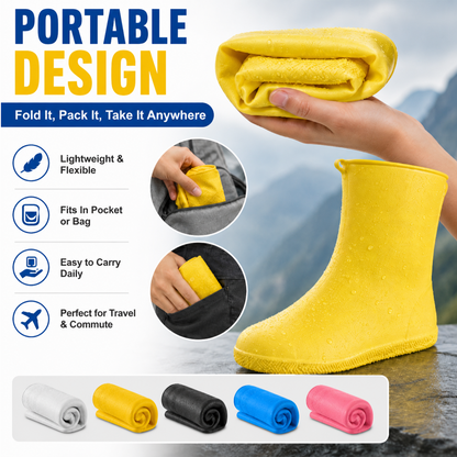 Waterproof Rain Shoe Covers – Heavy-Duty Anti-Slip Protection for Shoes on Rainy Days