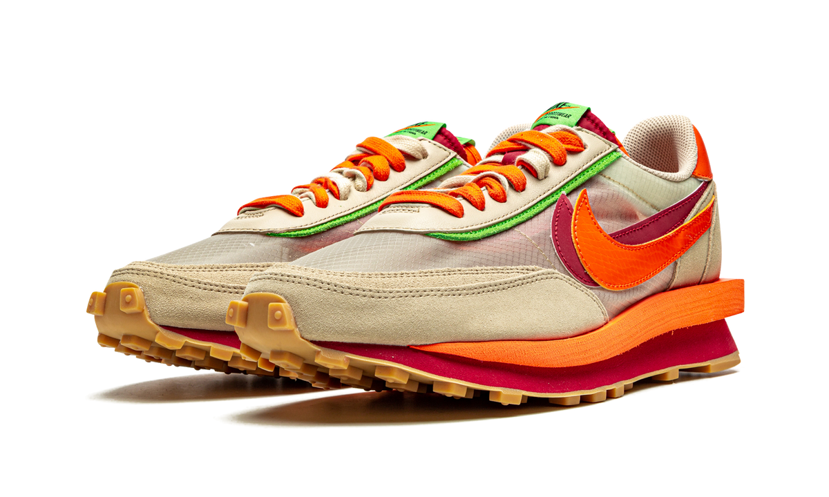 LDWaffle "Sacai x Clot - Net Orange Blaze" DH1347 100