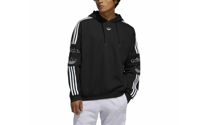 Originals Team Signature Trefoil Hoodie "Black" ED7115