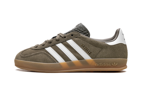 Gazelle Indoor "Olive Strata Cloud White Gum" JQ0174