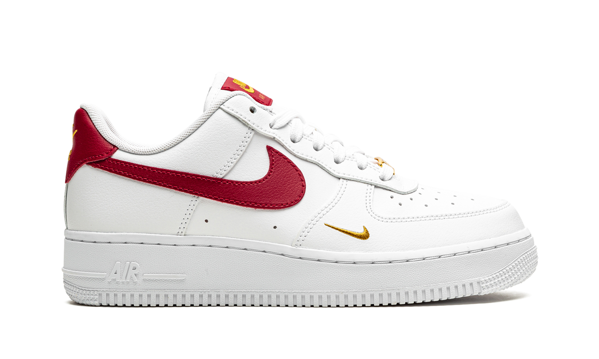 AIR FORCE 1 LO ESSENTIAL MNS WMNS "White / Gym Red"