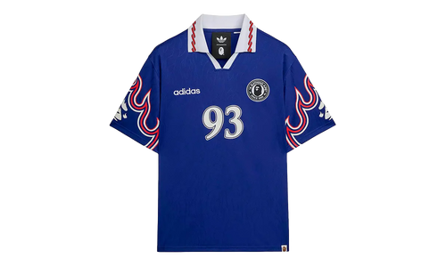 BAPE® x adidas SSL Flame Jersey "Blue" KF4914