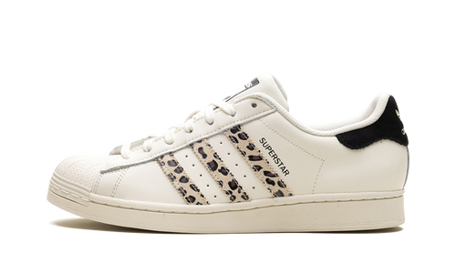 Superstar WMNS "Off White Black Leopard"
