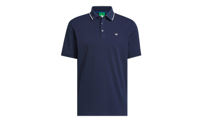 Originals Twistknit Trefoil Polo Shirt "Night Indigo / Chalk White" KB8622