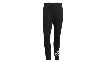 Essentials French Terry Tapered Cuff Logo Pants "Black / White" GK8968