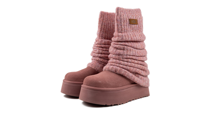 Classic Mini Dipper Legwarmer Boot WMNS "Pink Dawn" 1178990 PDW