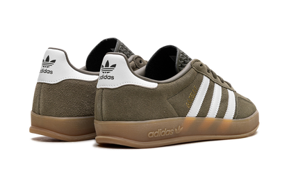 Gazelle Indoor "Olive Strata Cloud White Gum" JQ0174