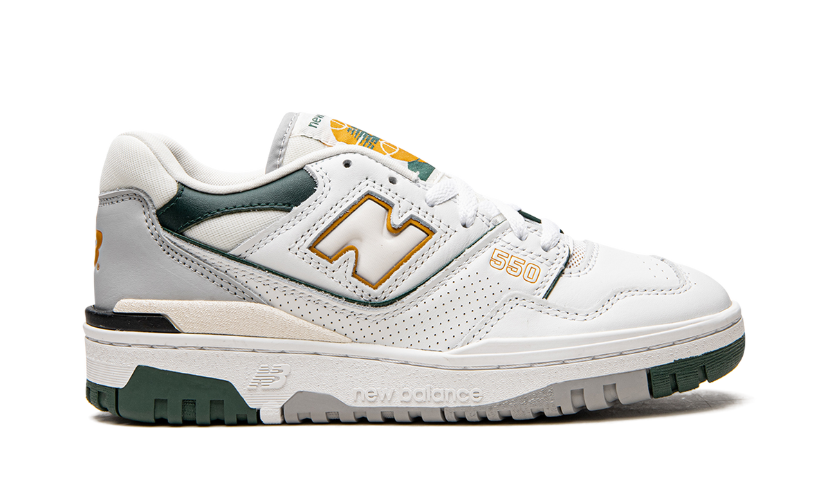 550 "White / Nightwatch Green" BB550PWC