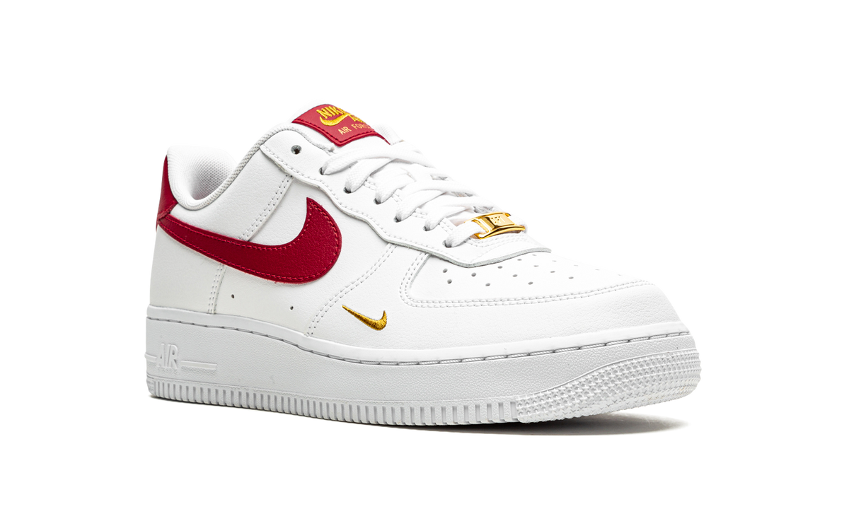AIR FORCE 1 LO ESSENTIAL MNS WMNS "White / Gym Red"