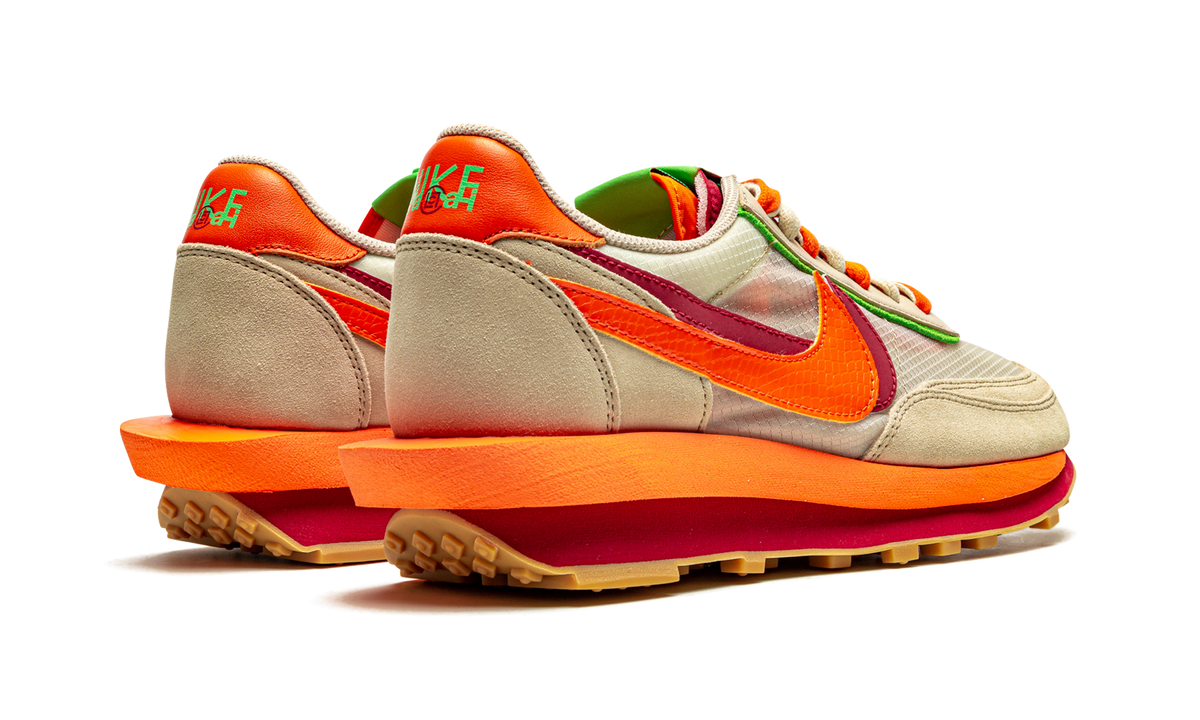 LDWaffle "Sacai x Clot - Net Orange Blaze" DH1347 100