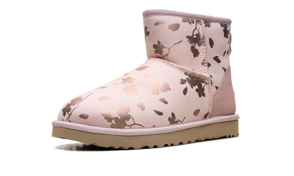 Classic Mini WMNS "Floral Foil Pink Red Fleece Lined" 1118163 SLPN