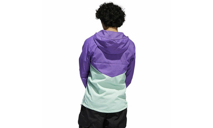 Originals Dekum Packable Wind Jacket "Active Purple / Clear Mint" DV2089
