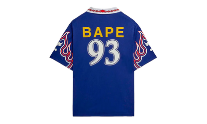 BAPE® x adidas SSL Flame Jersey "Blue" KF4914