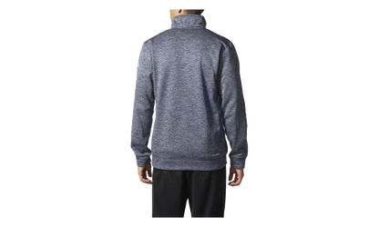 USA Flag Tech Fleece 1/4 Zip Jacket "Collegiate Navy Heathered" CV2273