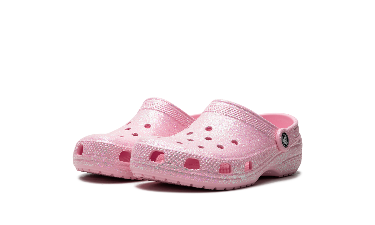 Classic Glitter Clog Big Kids "Pink" 206993 6S0